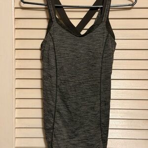 Lululemon Athletica Charcoal Tank Top